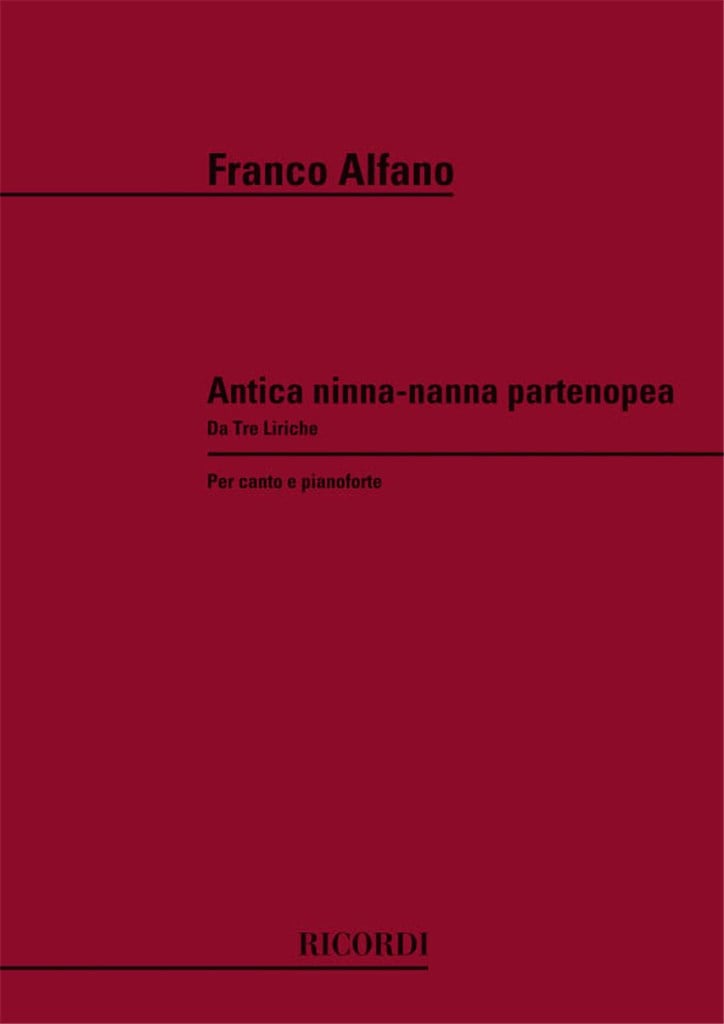 Antica Ninna - Nanna Partenopea
